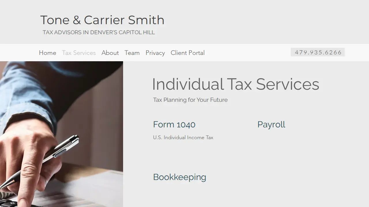 Christopher Tone CPA page