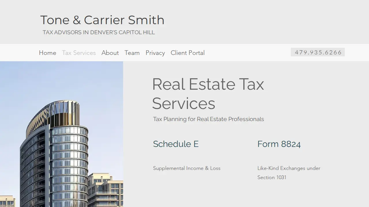 Christopher Tone CPA page