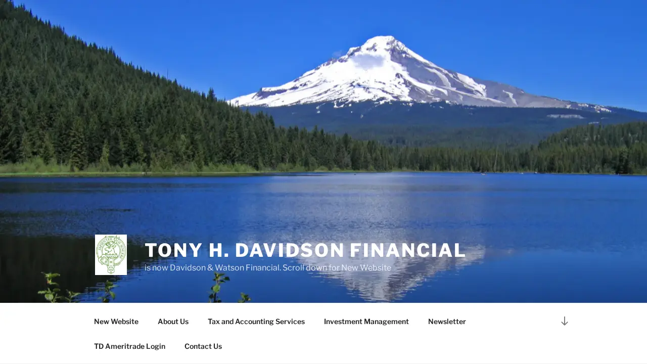 Tony Davidson Comprehensive Financial Management, LLC