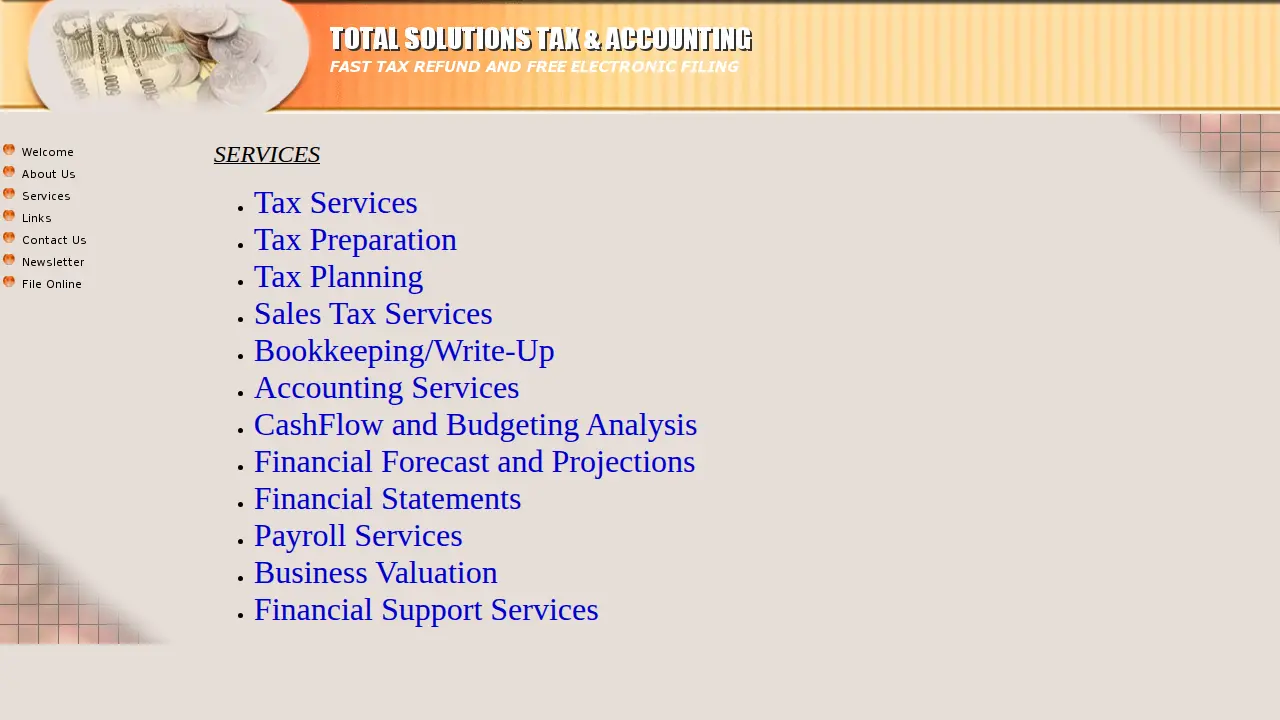 Total Solutions Tax & Accounting, Inc. page