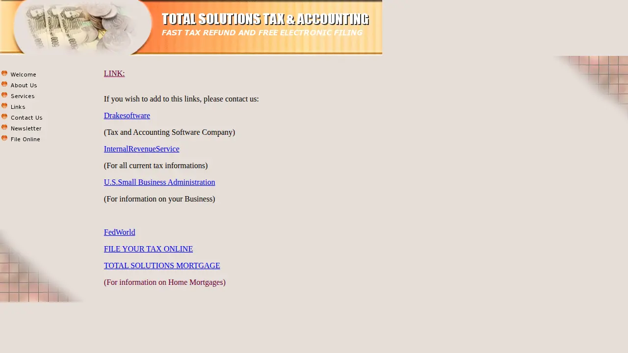 Total Solutions Tax & Accounting, Inc. page