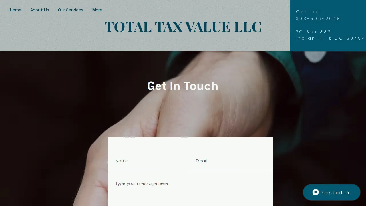 Total Tax Value page