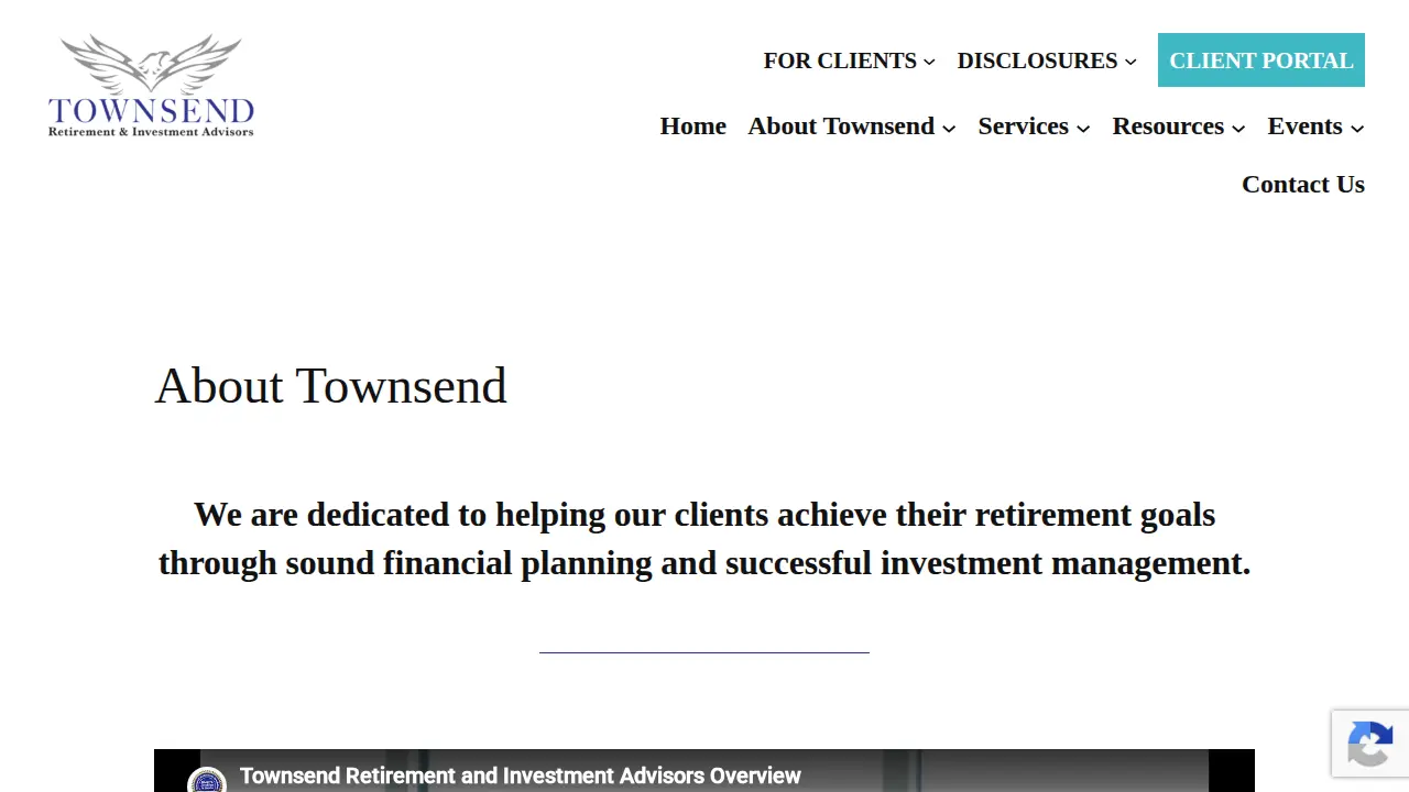 Townsend page