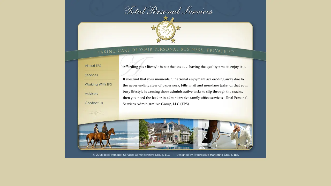 Total Personal Services Administrative Group, LLC page