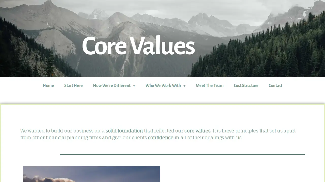 TrailWise Financial Partners page