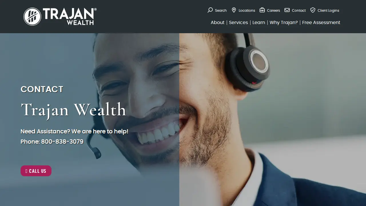 Trajan Wealth page