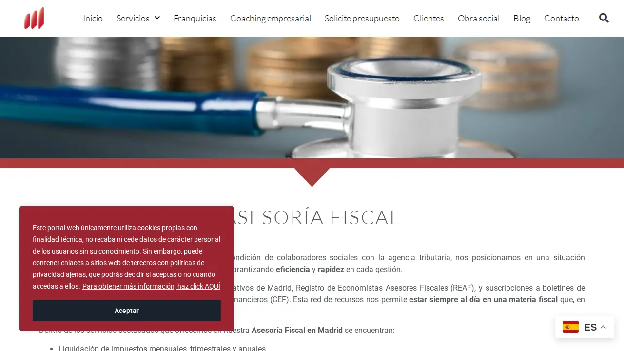 Tributary Assistance Experts S.L. page