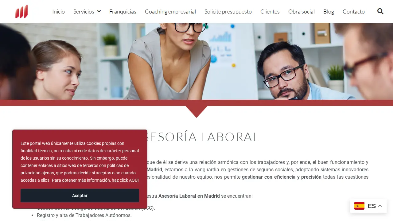 Tributary Assistance Experts S.L. page