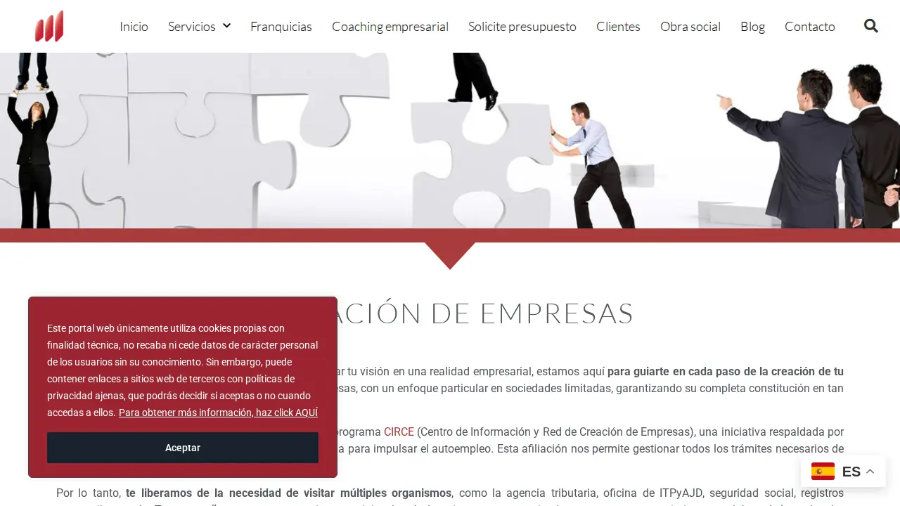 Tributary Assistance Experts S.L. page