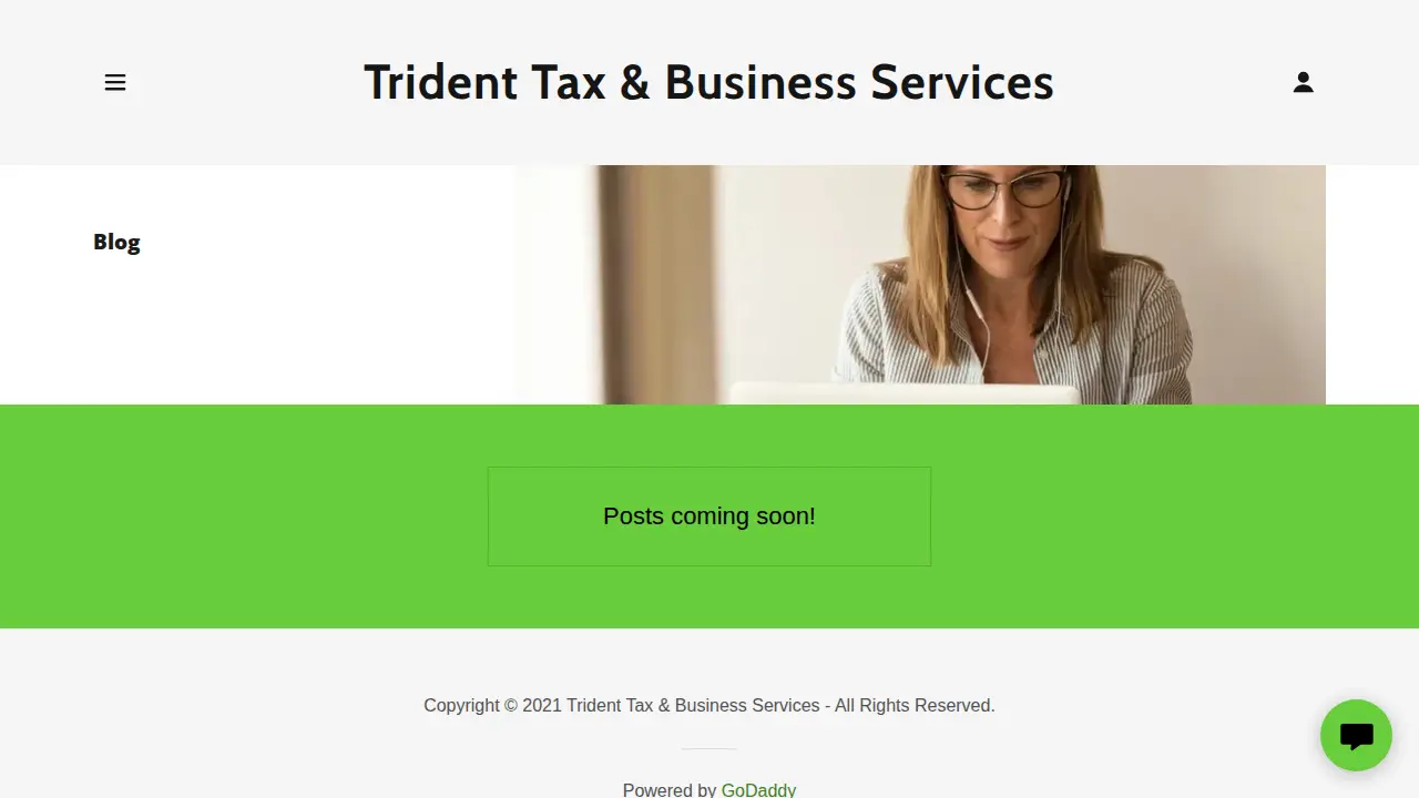 Trident Tax & Business Services page