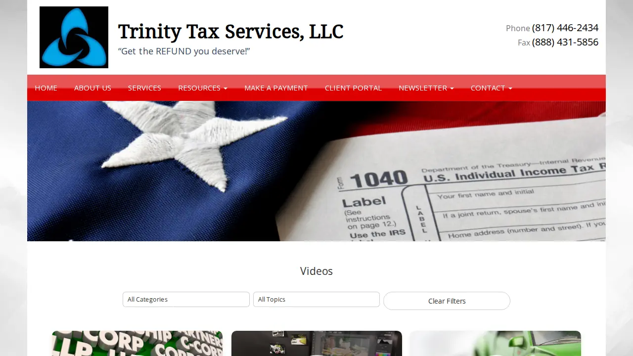 Trinity Tax Services, LLC page