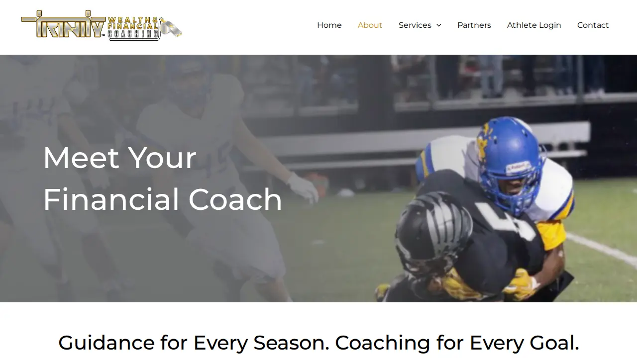 Trinity Wealth & Financial Coaching page