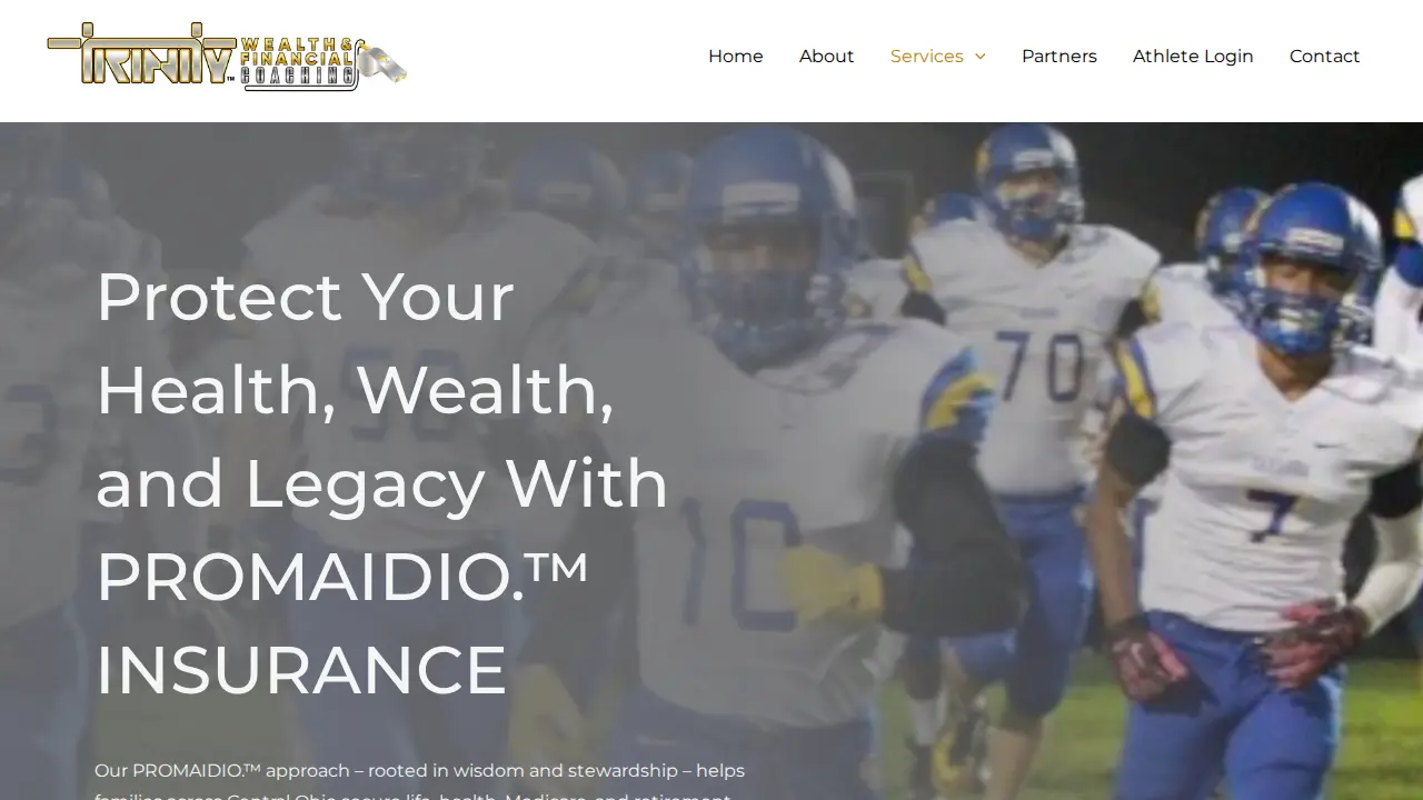 Trinity Wealth & Financial Coaching page