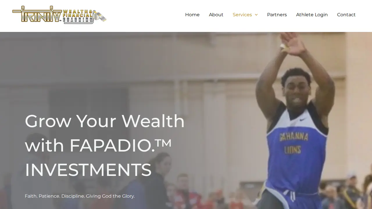 Trinity Wealth & Financial Coaching page