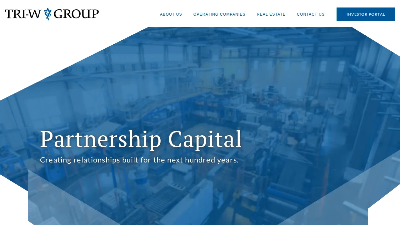 Tri-W Group, Inc. website