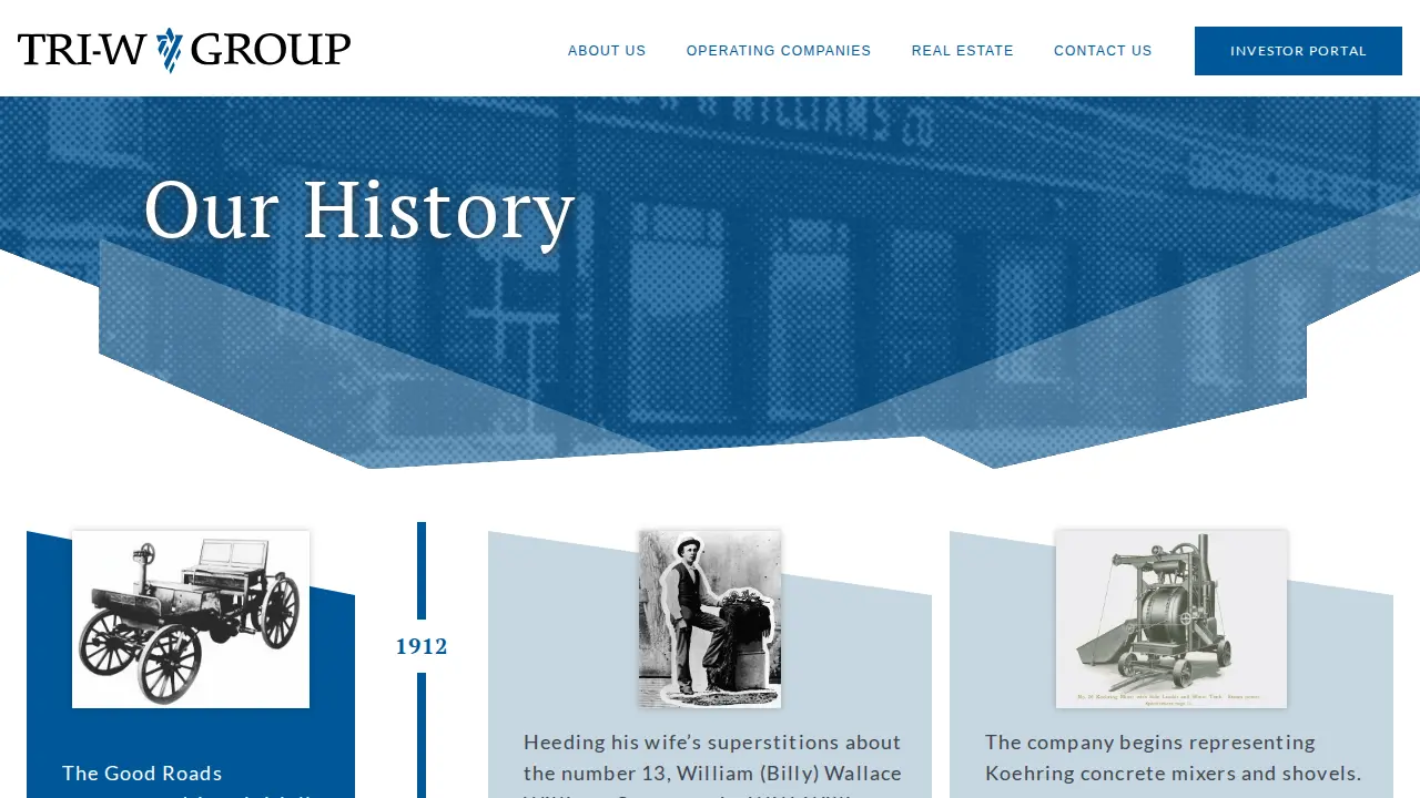 Tri-W Group, Inc. page