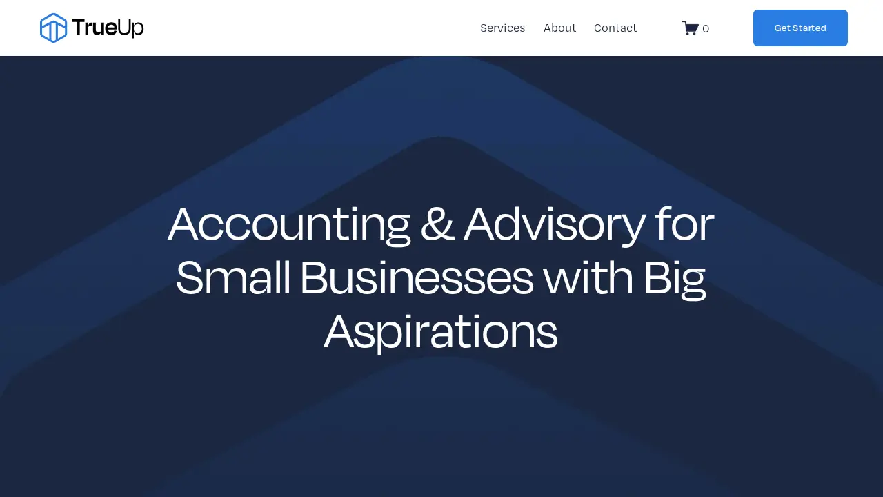 TrueUp Solutions Ltd website