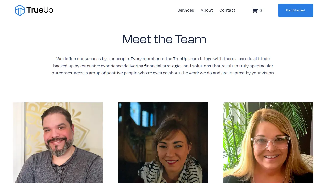 TrueUp Solutions Ltd page