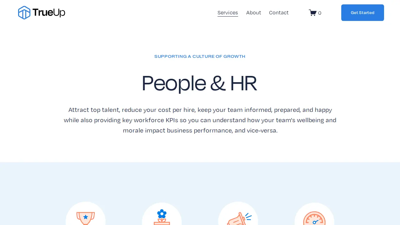 TrueUp Solutions Ltd page