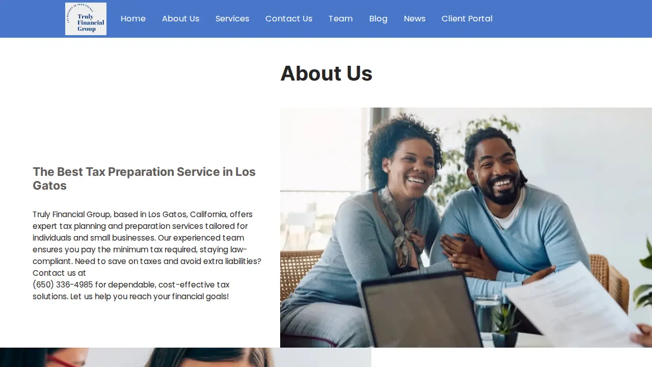 Truly Financial Group, LLC page