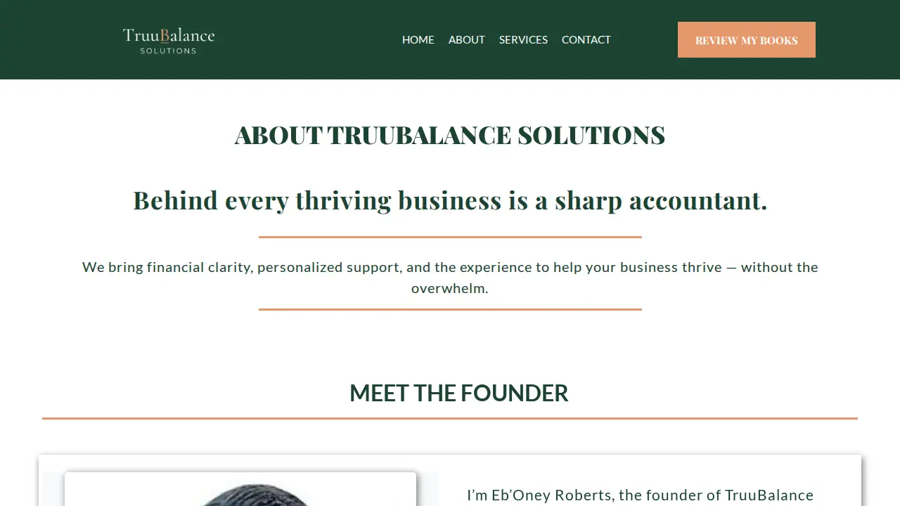 TruuBalance Solutions page