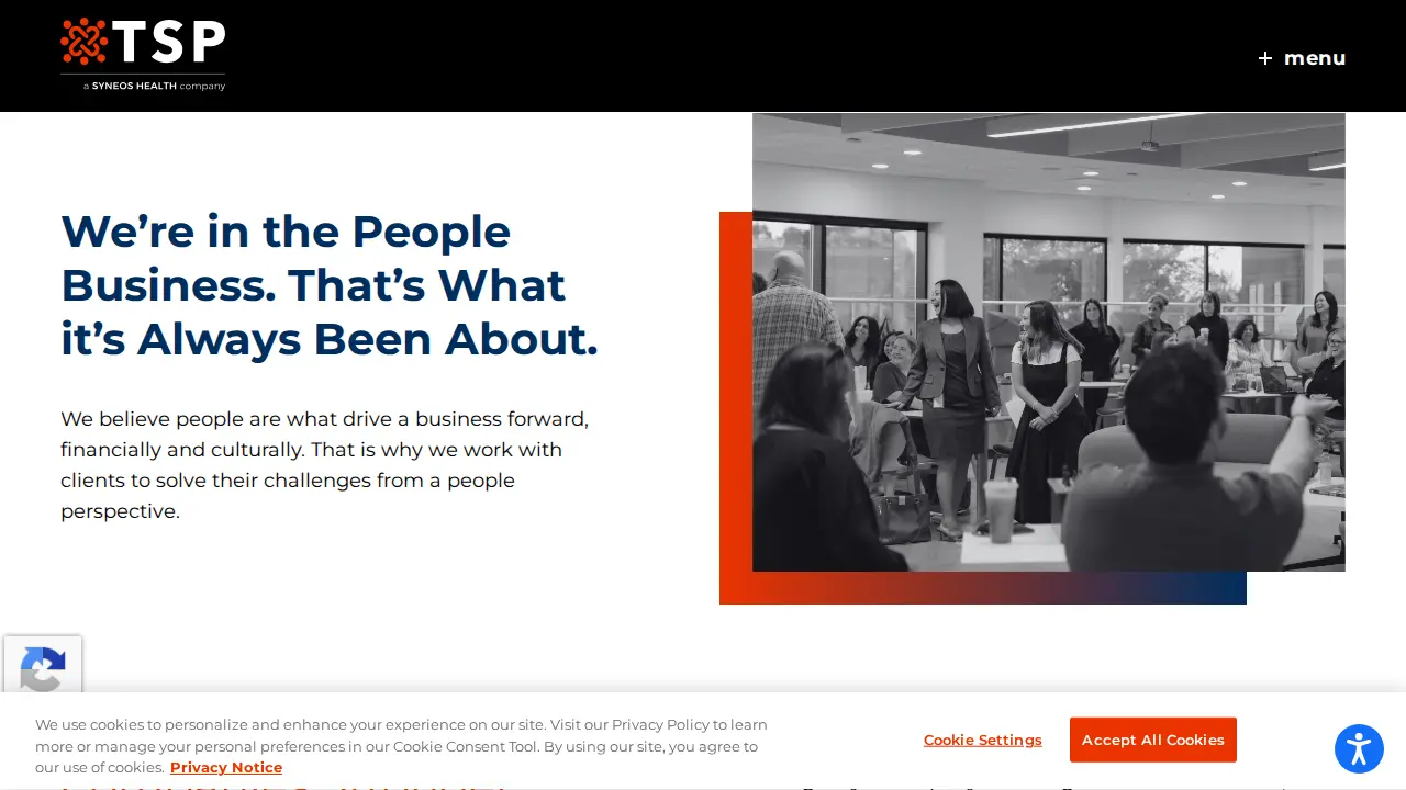 TSP, a Syneos Health® company page