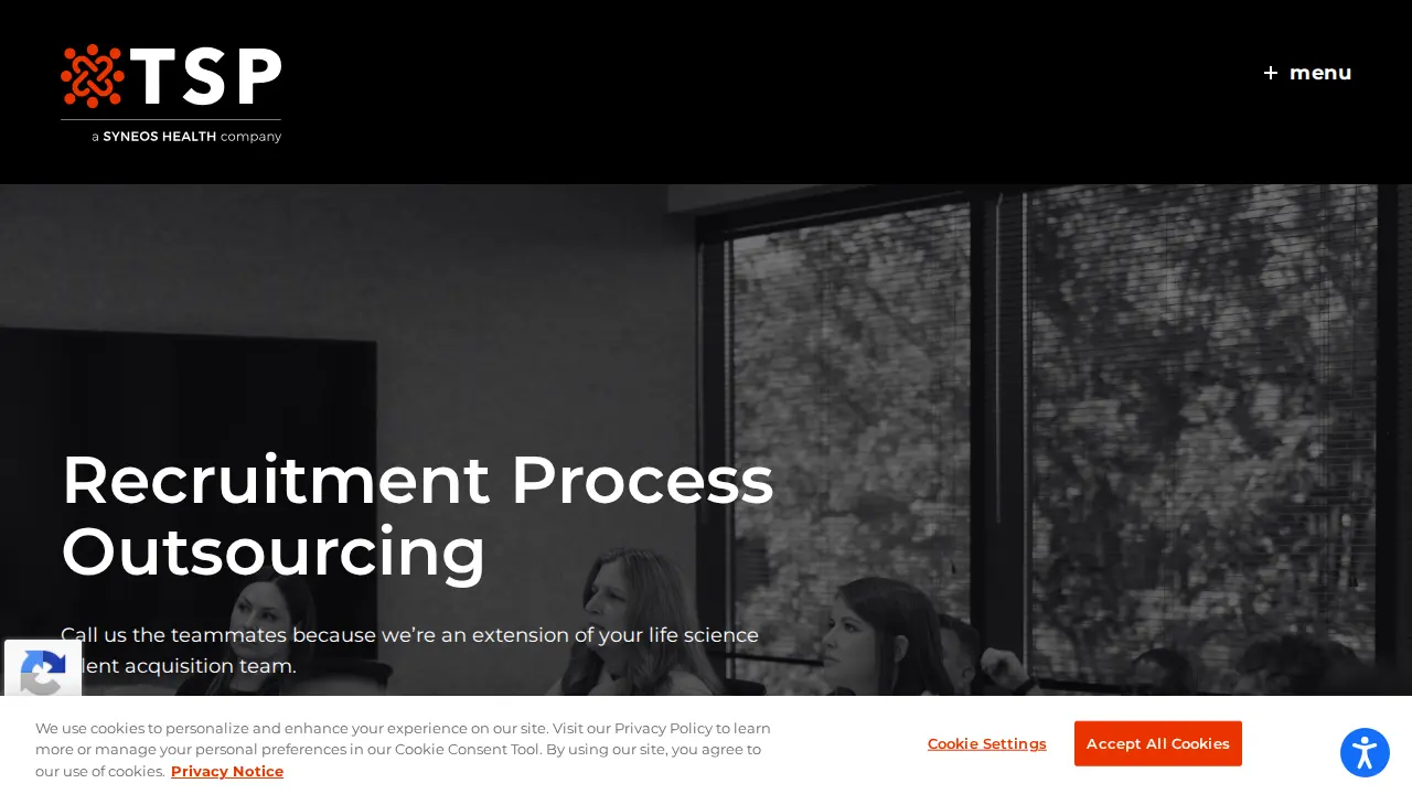 TSP, a Syneos Health® company page