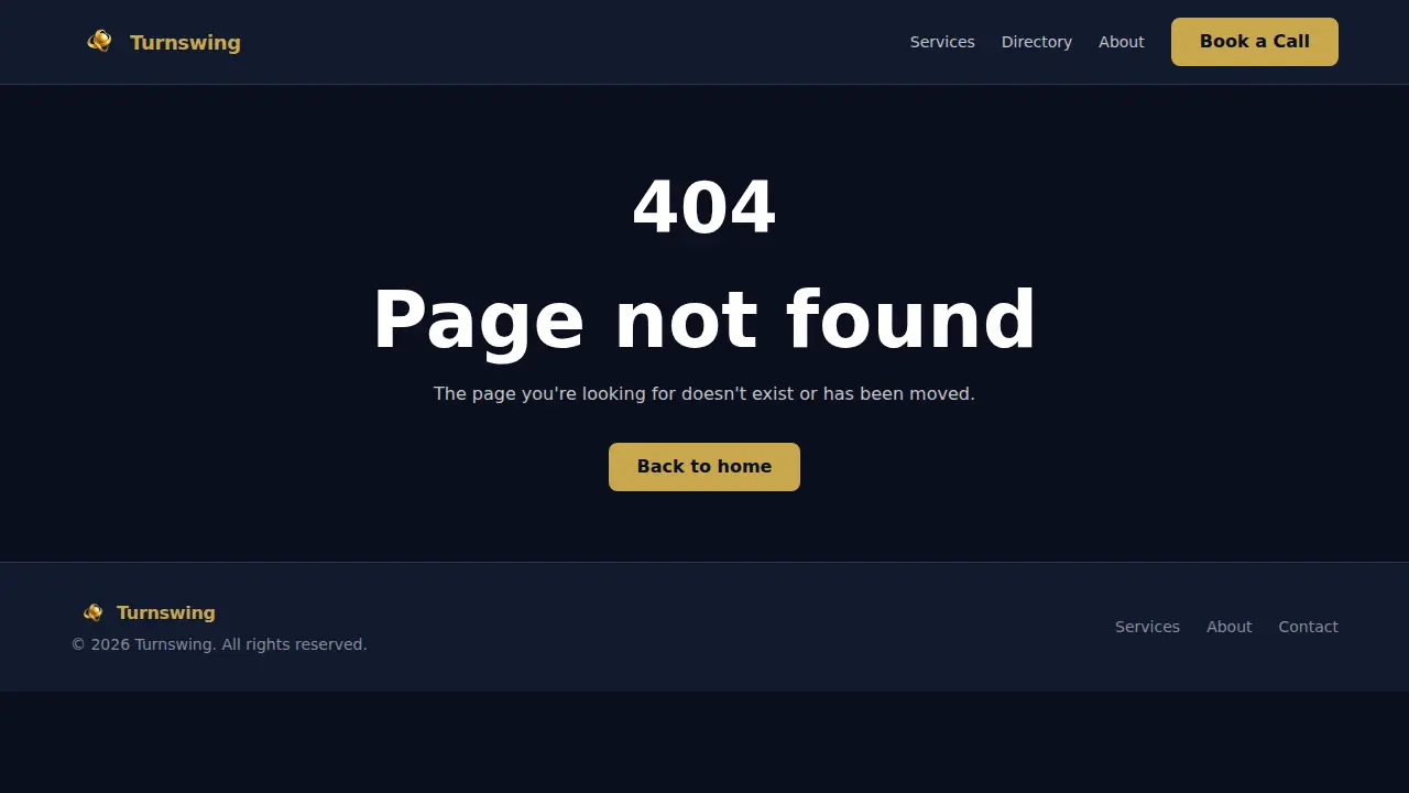 Turnswing page