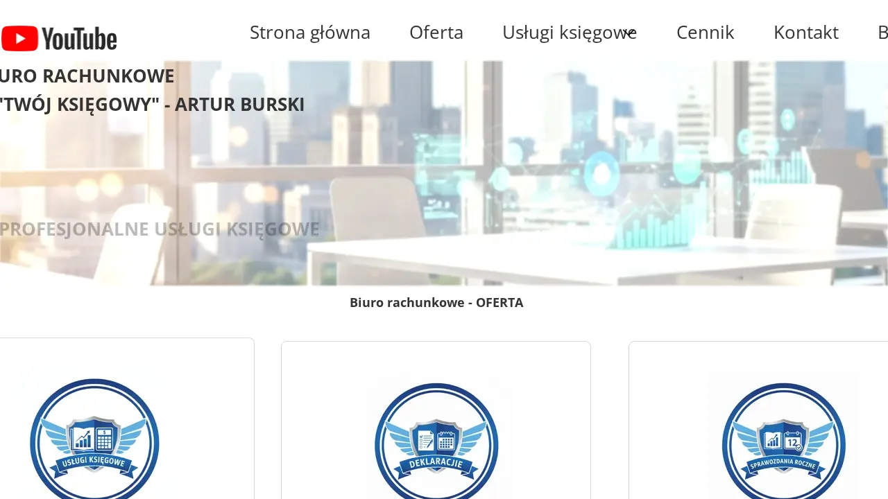 Biuro Rachunkowe "Twój Księgowy Artur Burski" page