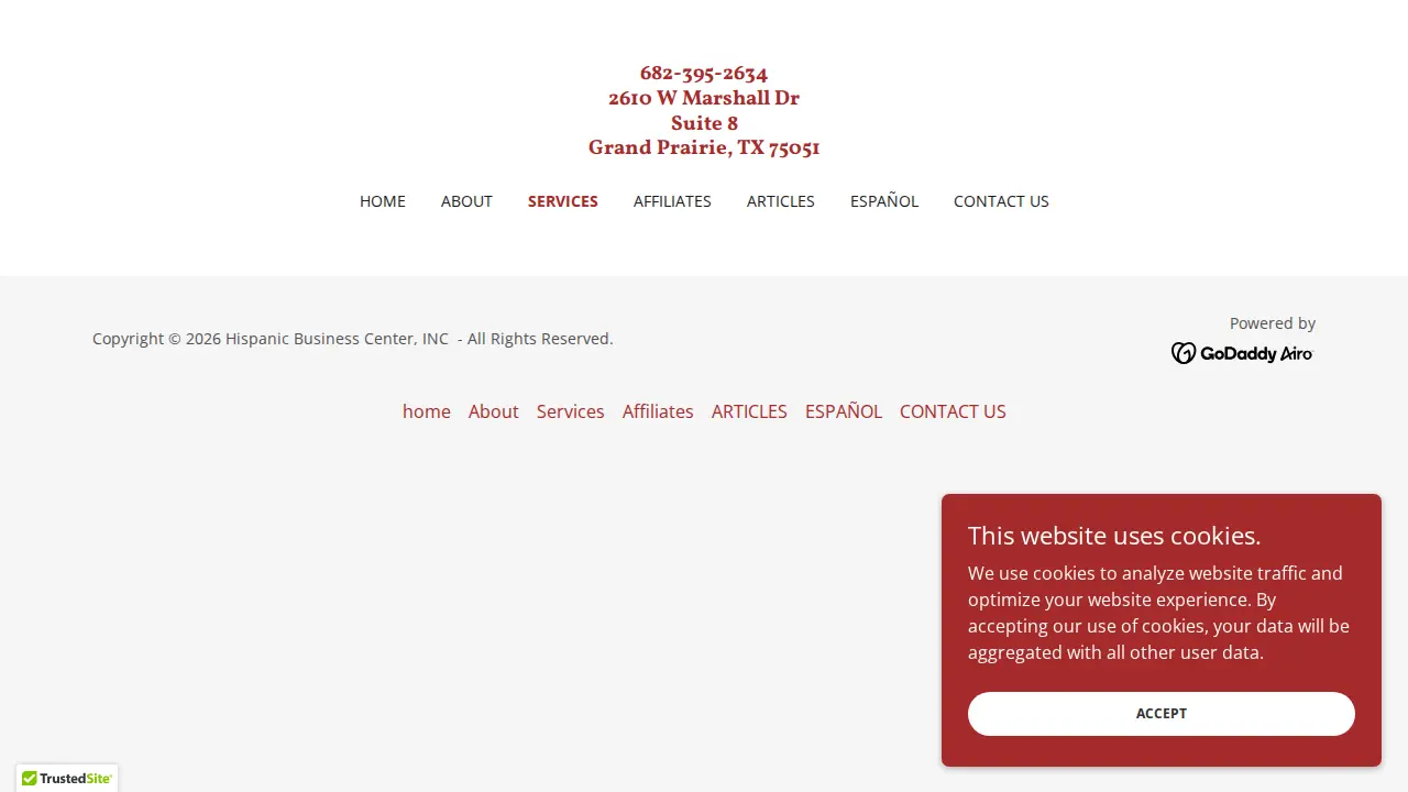 Hispanic Business Center, INC page