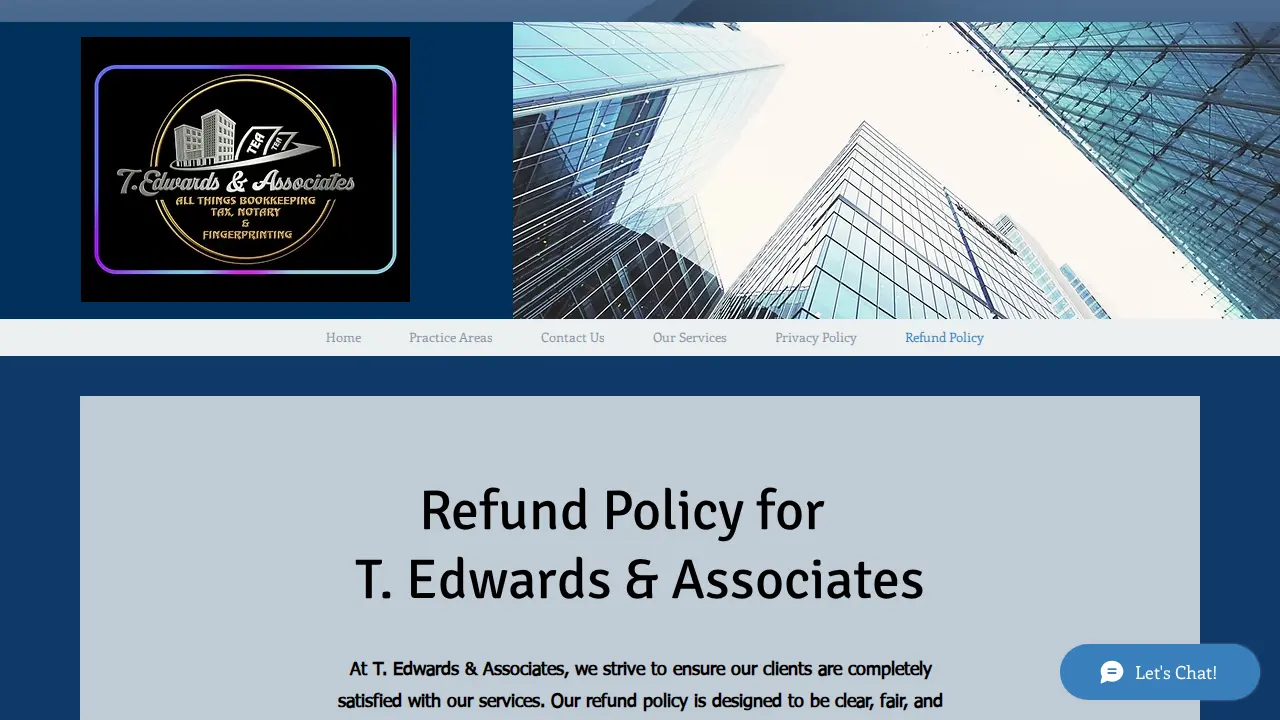 T. Edwards & Associates, LLC page