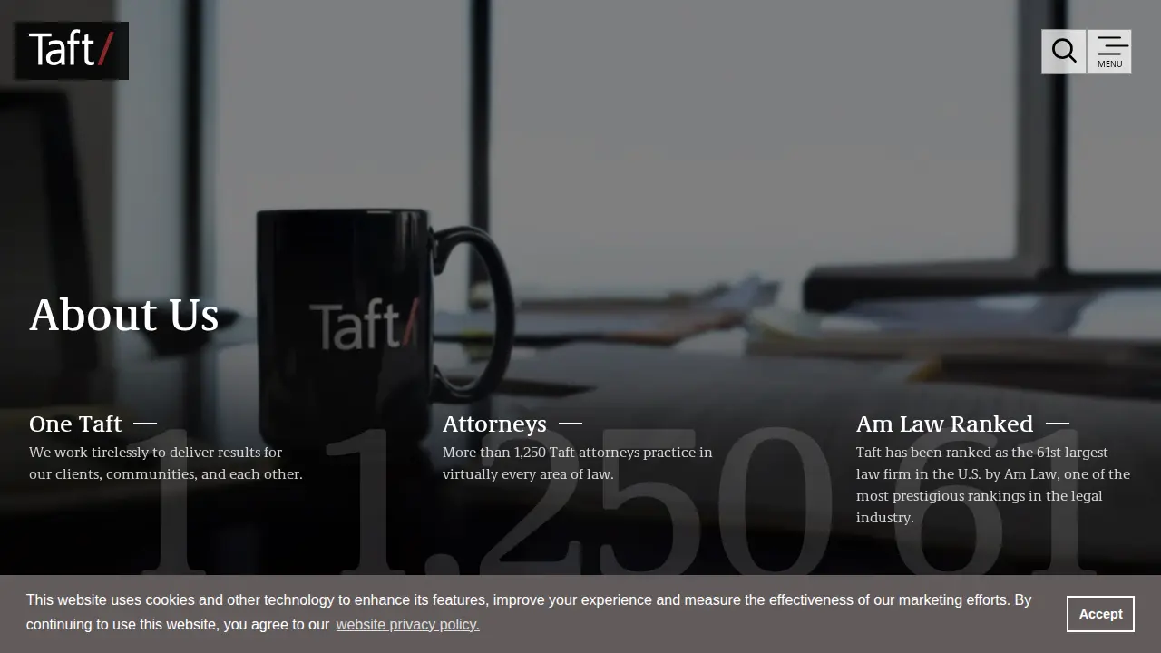 Taft Law page