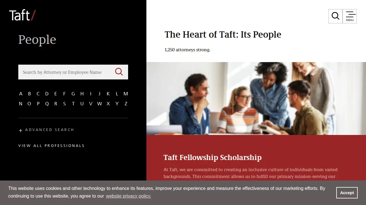 Taft Law page