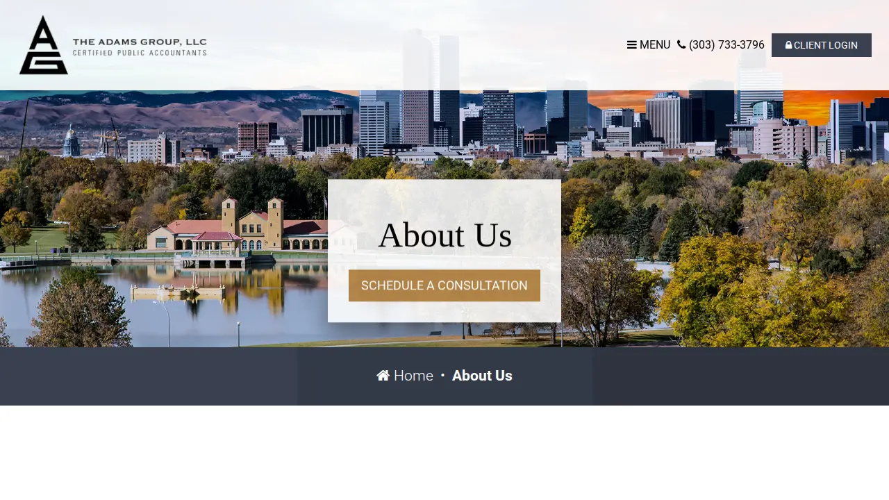 The Adams Group, LLC page