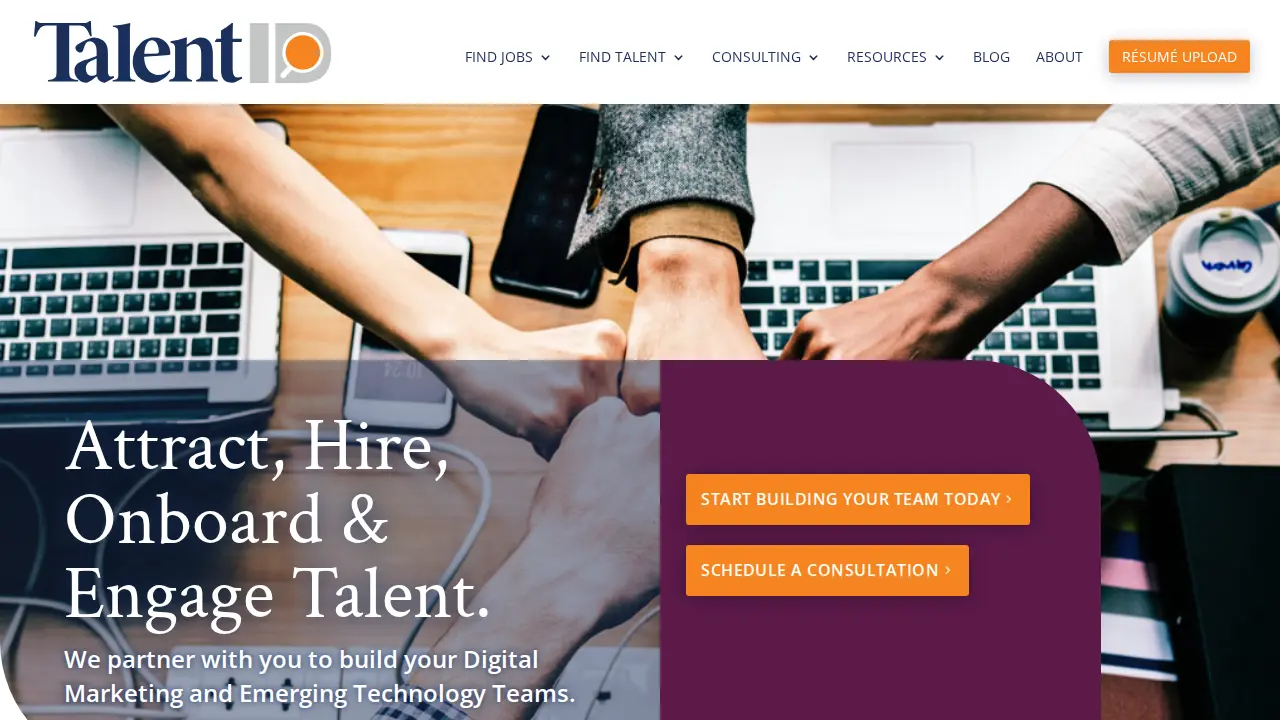 TalentID Group website