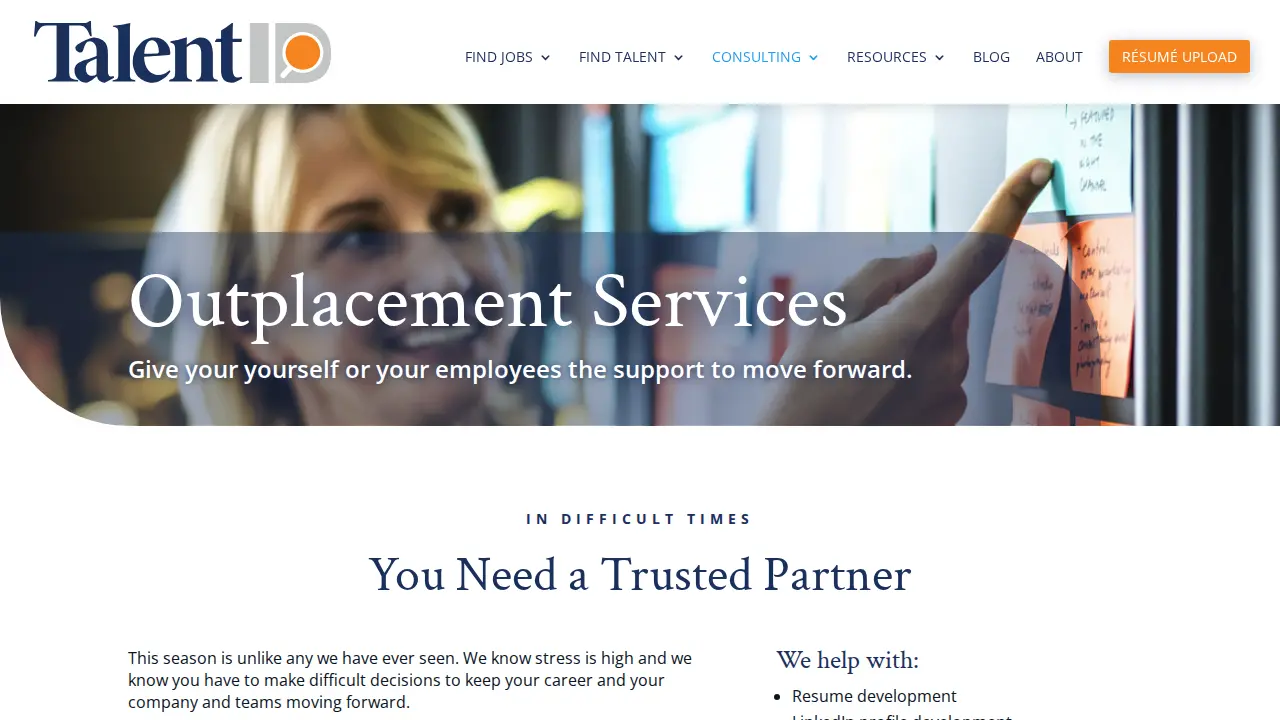 TalentID Group page