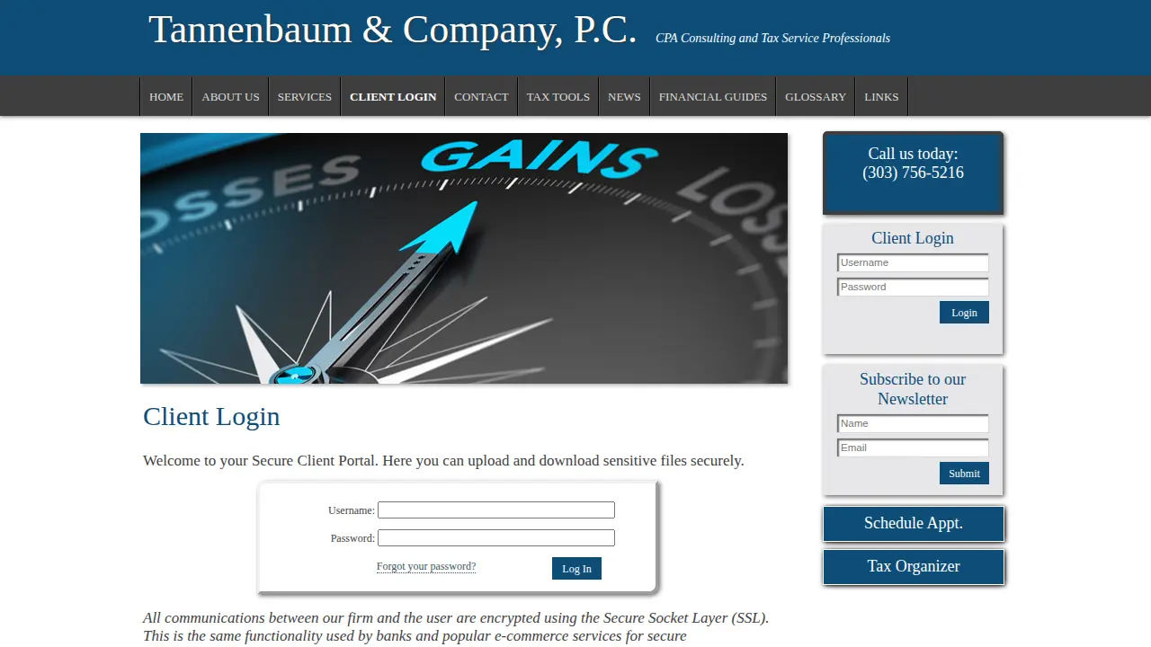 Tannenbaum & Co page