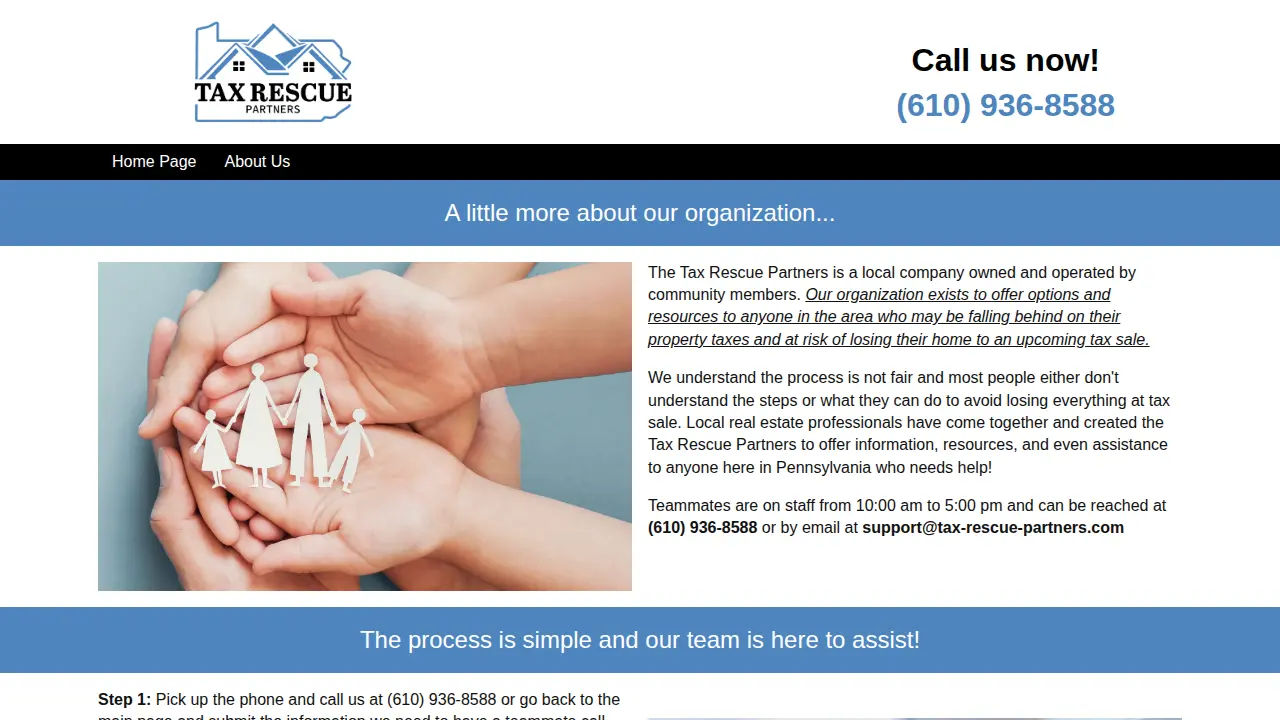 Tax-Rescue-Partners page