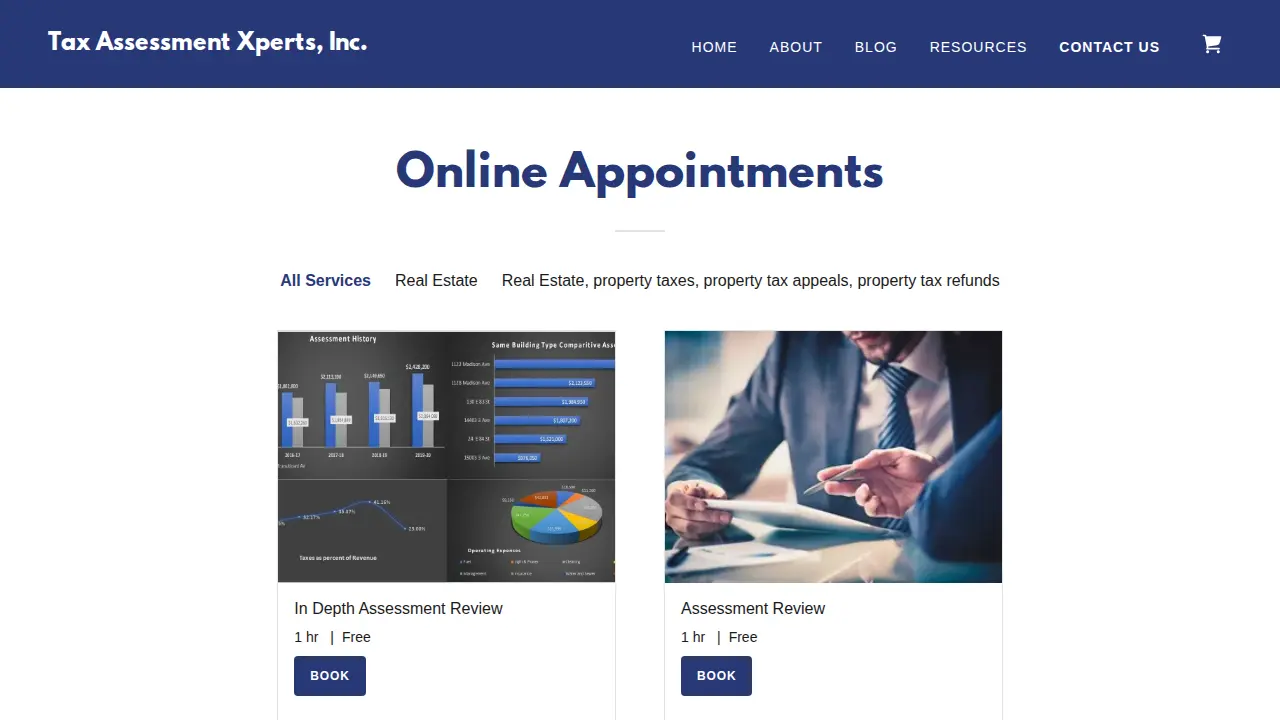 Tax Assessment Xperts Inc page
