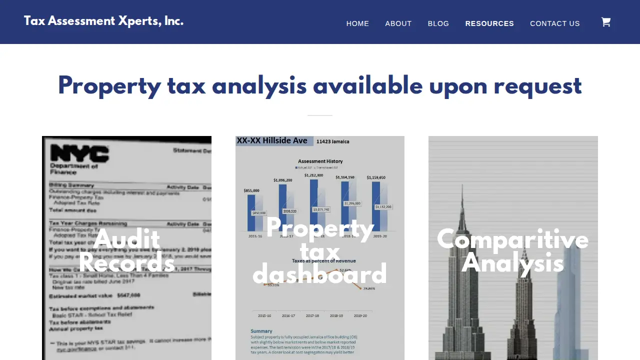 Tax Assessment Xperts Inc page