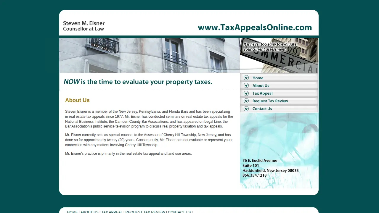 tax appeals online page
