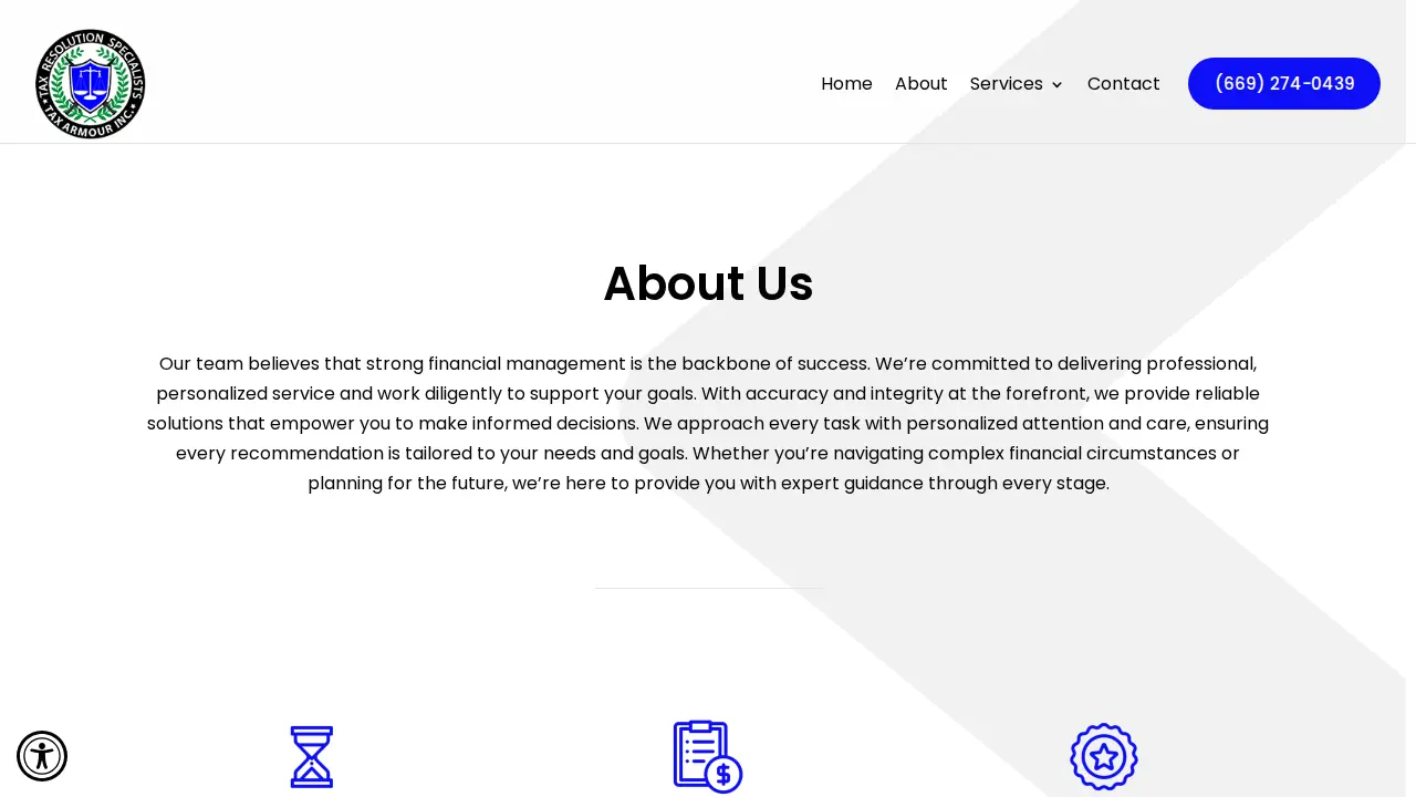 Tax Armour Inc. page