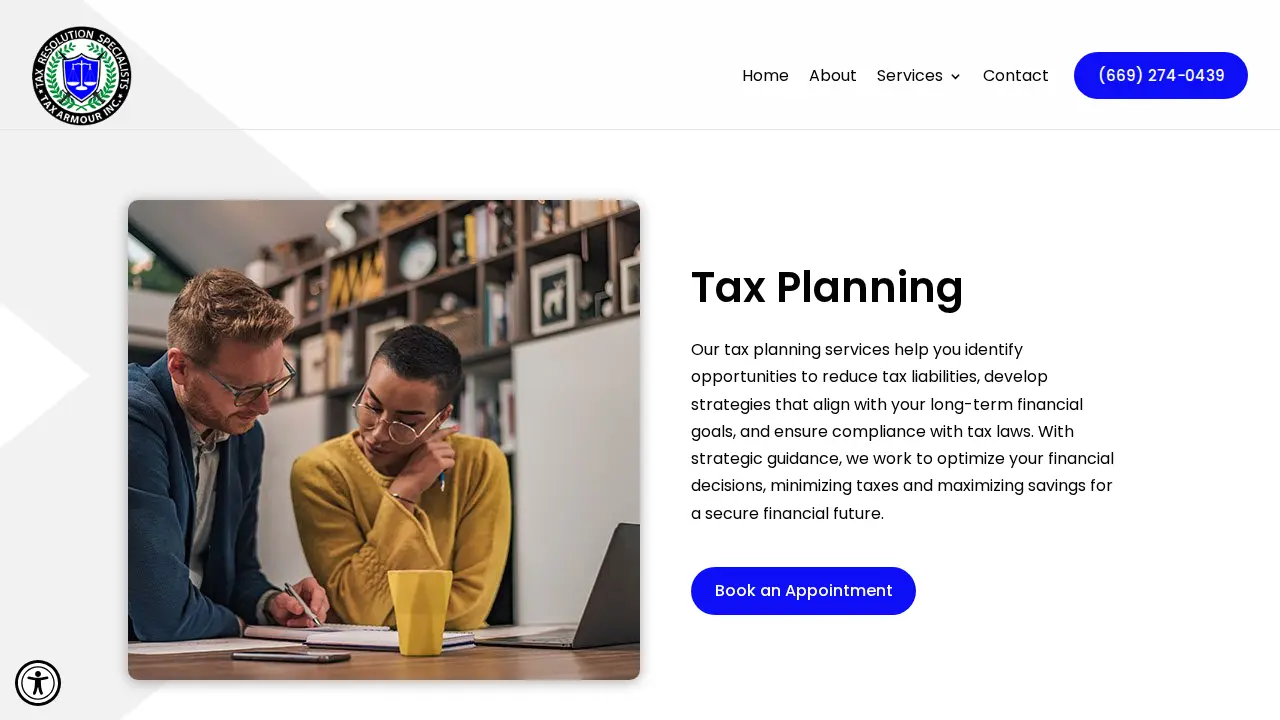 Tax Armour Inc. page