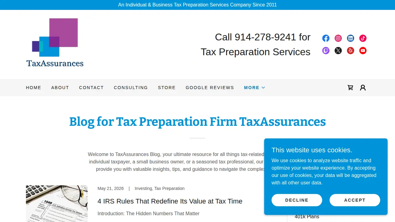 TaxAssurances, LLC page