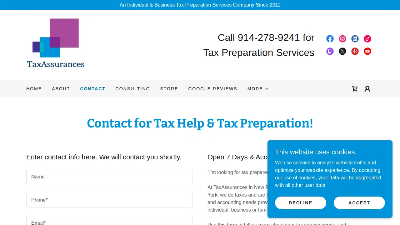 TaxAssurances, LLC page