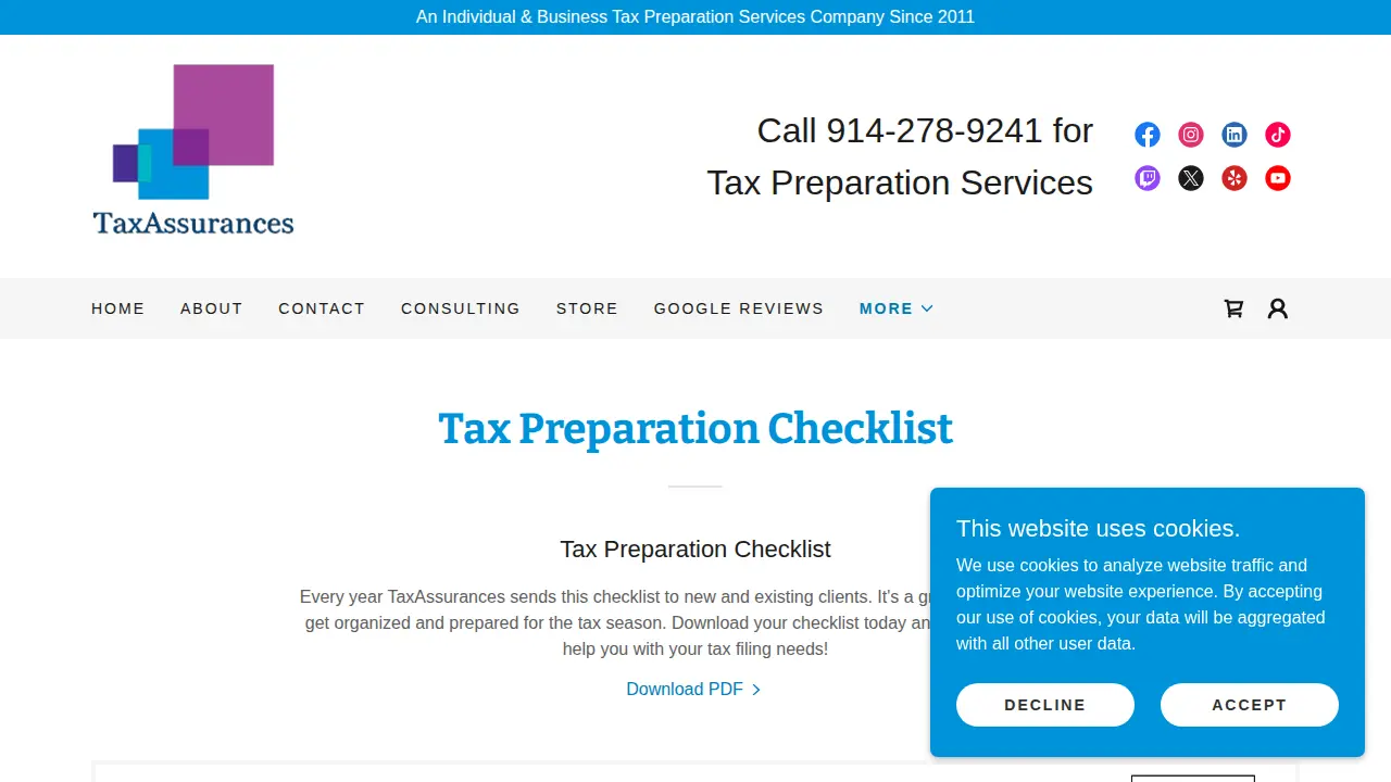 TaxAssurances, LLC page