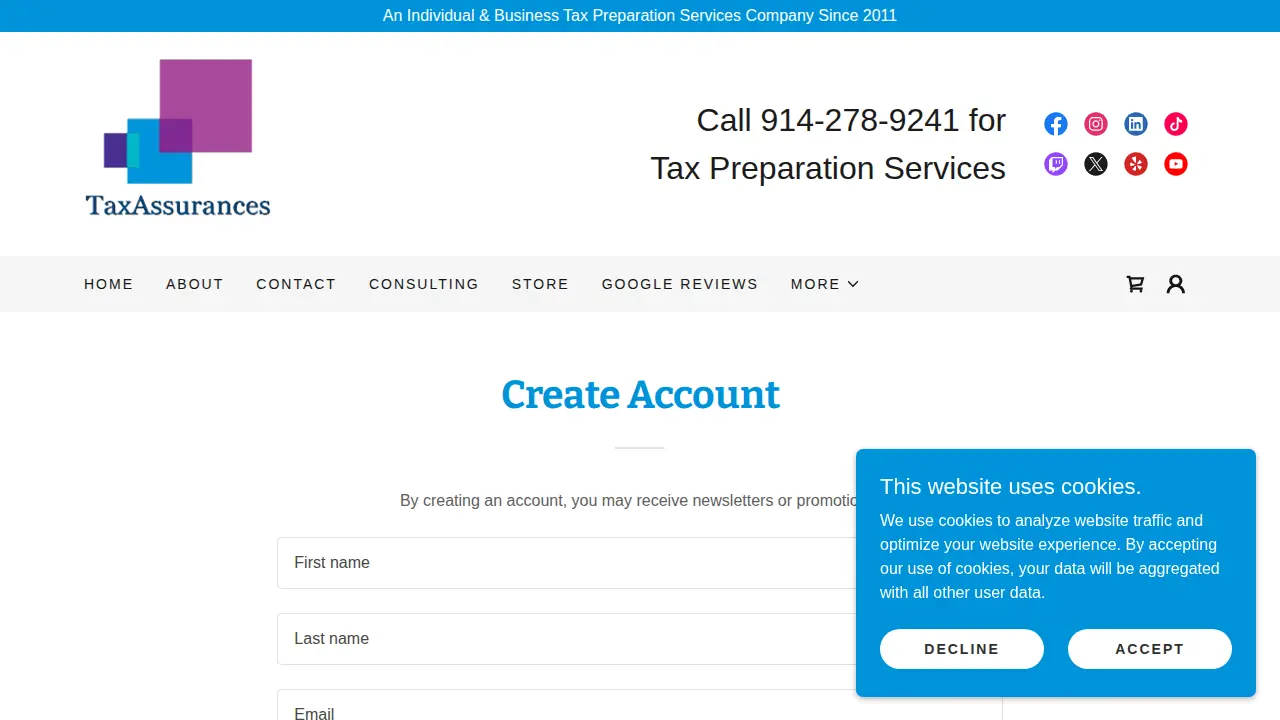 TaxAssurances, LLC page