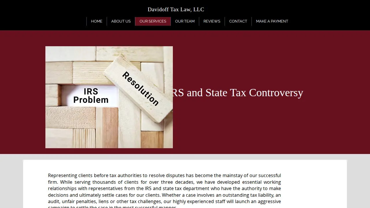 Davidoff Tax Law, LLC page