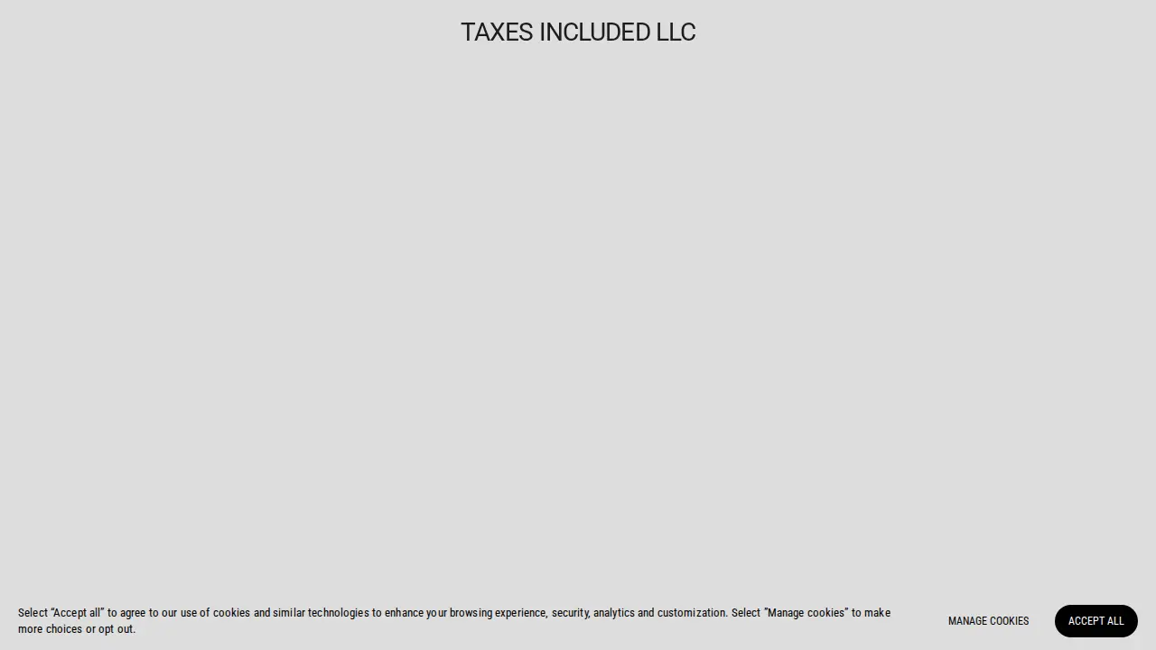 Taxes Included LLC page