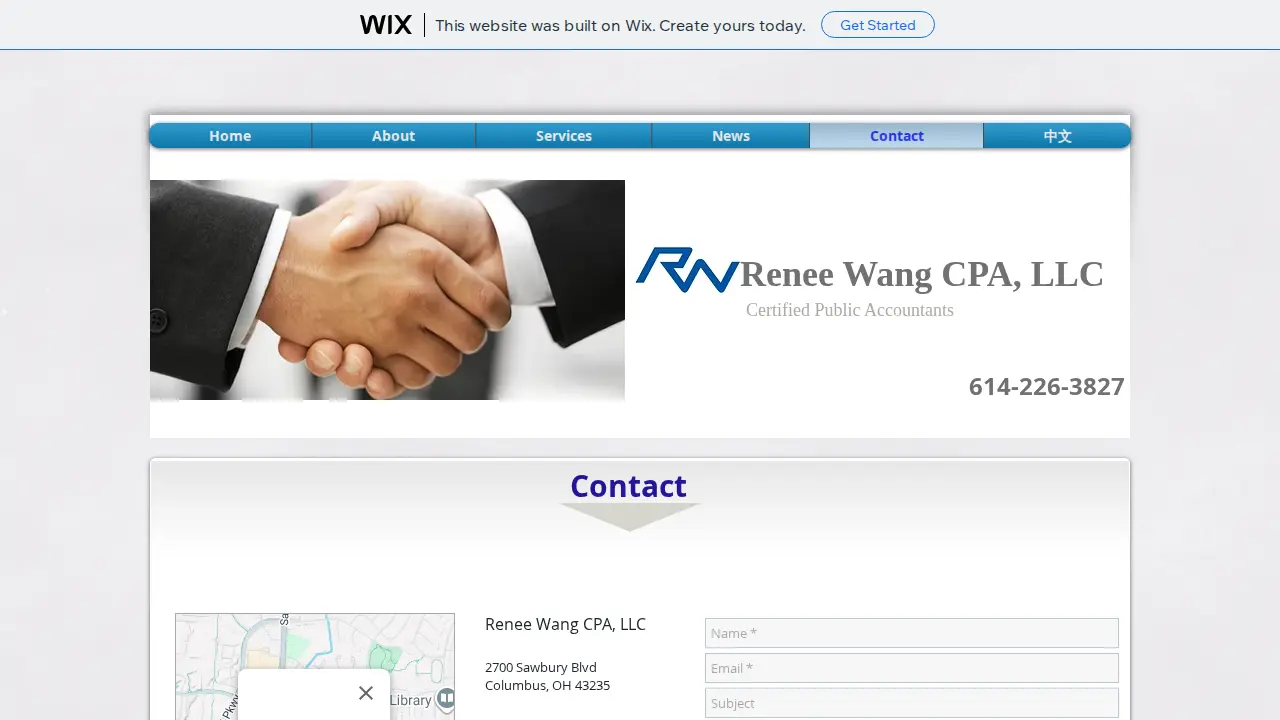 Renee Wang CPA, LLC | TAXESMART Tax and Accounting Services page